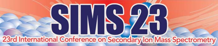 SIMS 23 International Conference on Secondary Ion Mass Spectrometry